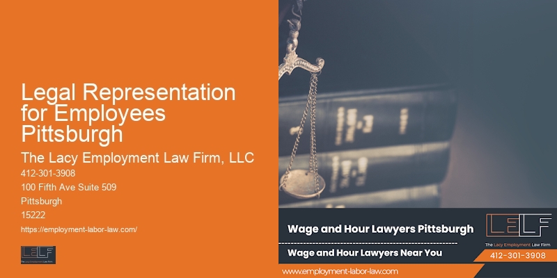 Employee Discrimination Attorney Legal Representation for Employees Pittsburgh