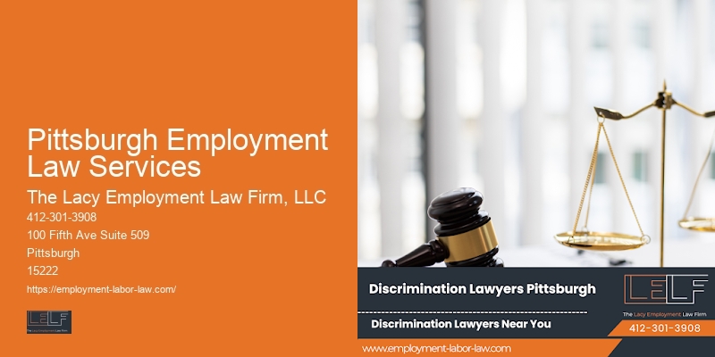 Pittsburgh Employment Law Services Plaintiff Employment Lawyer