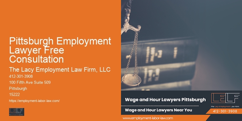Civil Rights Attorney Pittsburgh Employment Lawyer Free Consultation PA