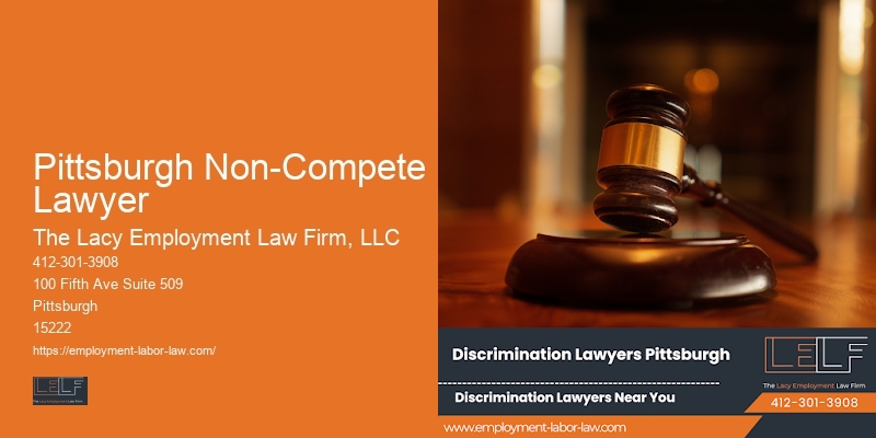Leading Employment Attorneys In Pittsburgh Non-Compete Lawyer Pa