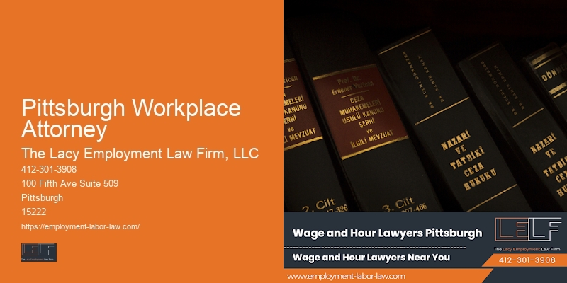Employment Lawyer Directory Pittsburgh Workplace Attorney