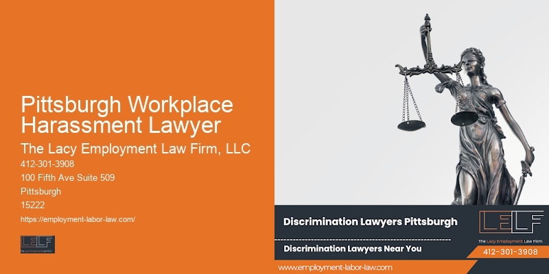 Employee Discrimination Attorney Pittsburgh Workplace Harassment Lawyer
