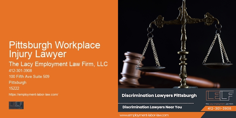 Pittsburgh Workplace Injury Lawyer Employment Law Representation