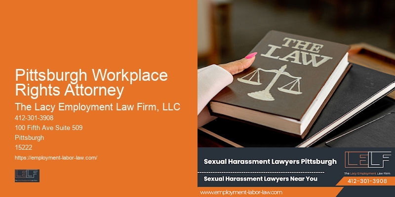 Pittsburgh Workplace Rights Attorney Employment Law Assistance