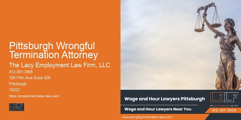 Employment Rights Legal Forums Pittsburgh Wrongful Termination Attorney
