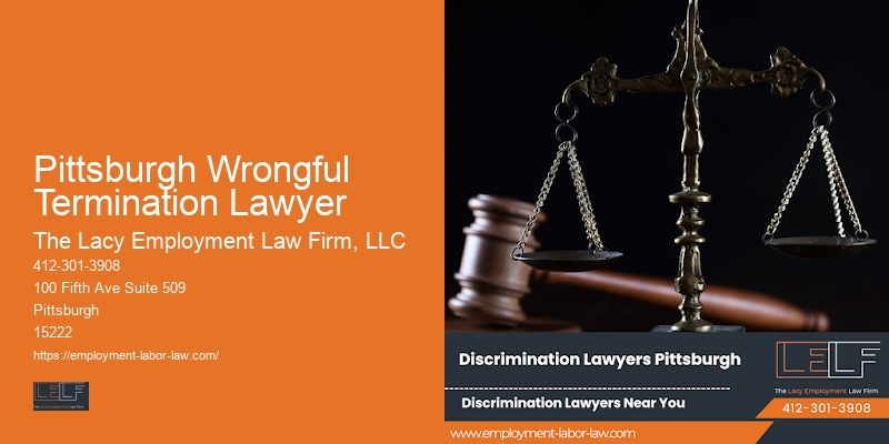 Pittsburgh Wrongful Termination Lawyer Employment Law Studies
