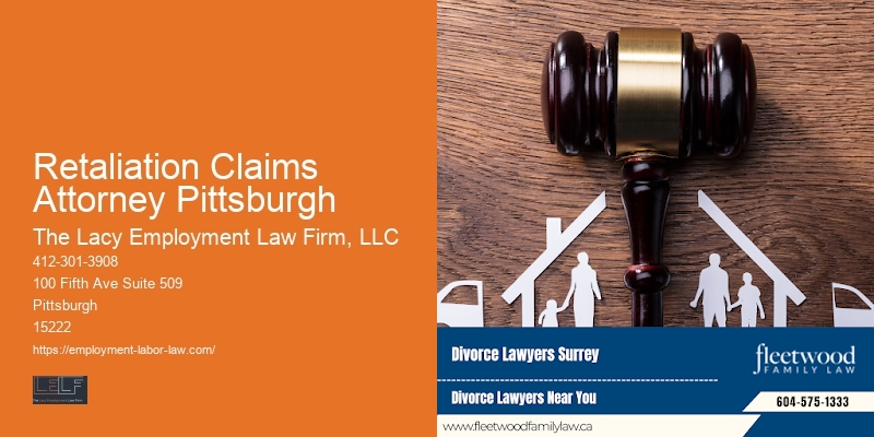 Retaliation Claims Attorney Pittsburgh