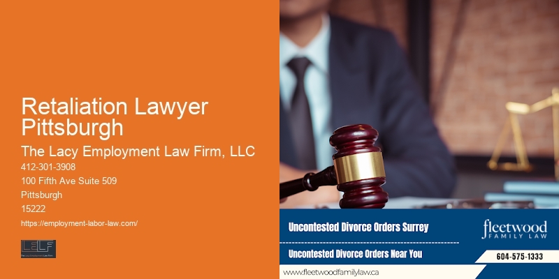 Retaliation Lawyer Pittsburgh