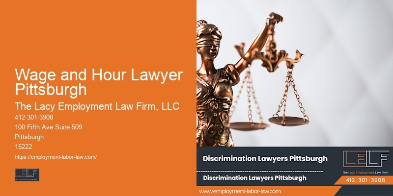 Employer Lawyer Wage and Hour Lawyer Pittsburgh