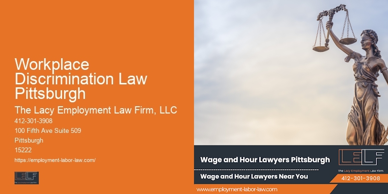 Workplace Discrimination Law Pittsburgh Employment Law Support Groups