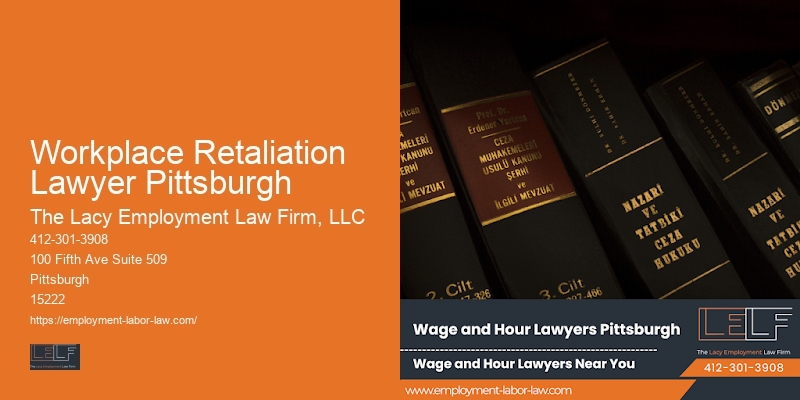 Sexual Harassment Lawyer Workplace Retaliation Lawyer Pittsburgh