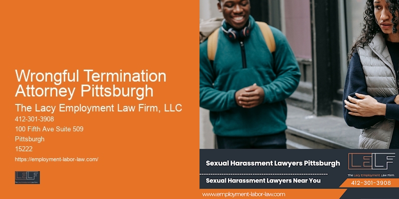 Employment Contract Attorney Wrongful Termination Attorney Pittsburgh