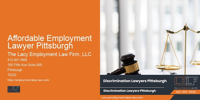Affordable Employment Lawyer Pittsburgh Employment Law Research