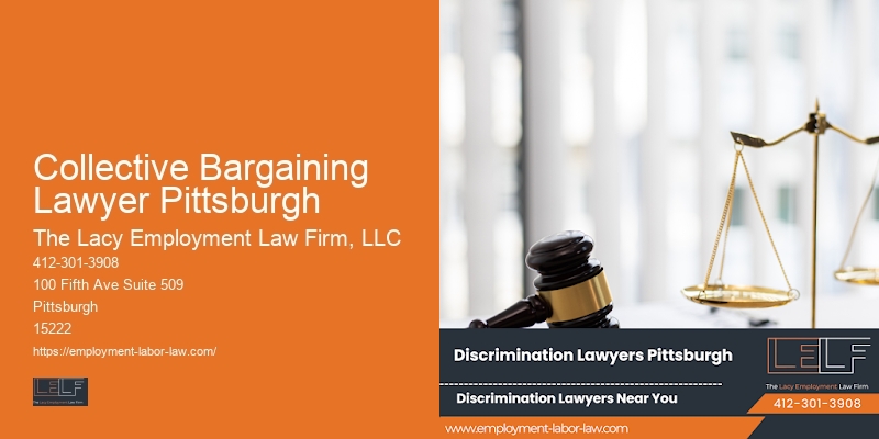 Collective Bargaining Lawyer Pittsburgh Wrongful Dismissal Lawyers