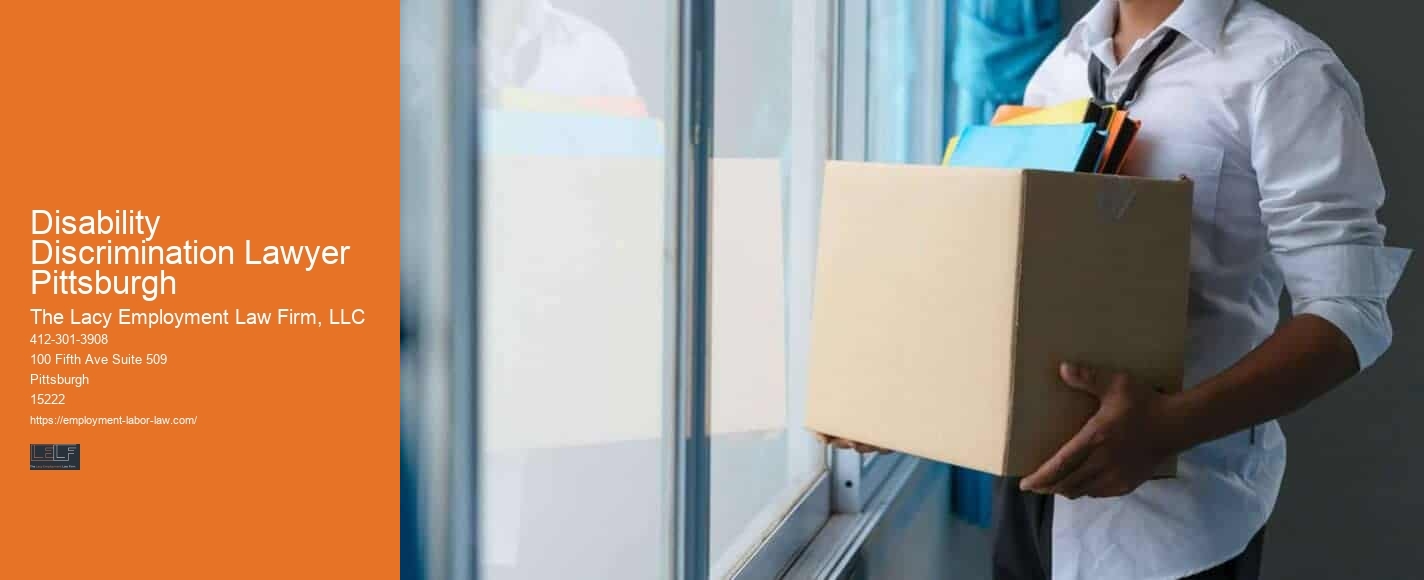 Disability Discrimination Lawyer Pittsburgh Employment Law Overview