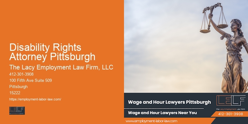 Disability Rights Attorney Pittsburgh Employment Law Courses