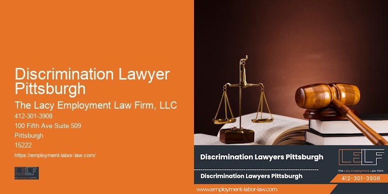 Workplace Dispute Lawyer Discrimination Lawyer Pittsburgh