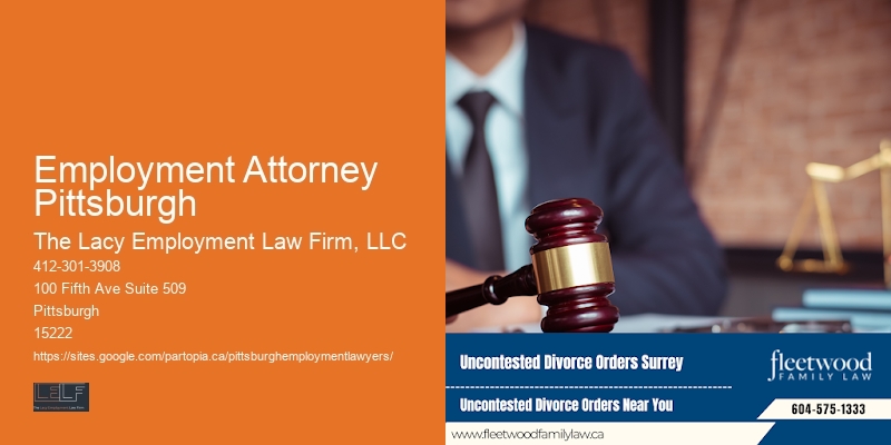 Employment Attorney Pittsburgh