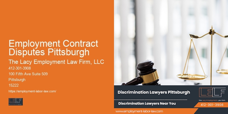 Employment Contract Disputes Pittsburgh Employment Litigation Services