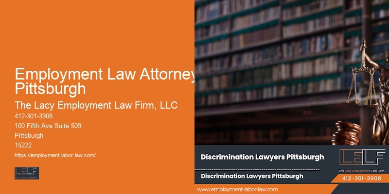 Employment Law Attorney Pittsburgh Workplace Discrimination Advice