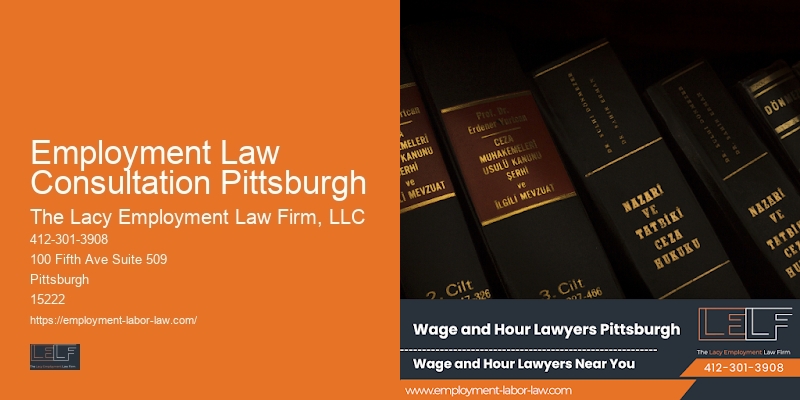 Employment Litigation Lawyer Employment Law Consultation Pittsburgh