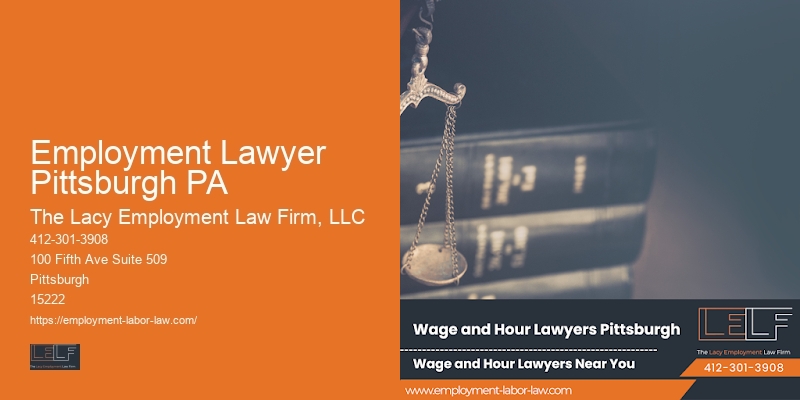 Employment Lawyer Pittsburgh PA Employment Law Newsletter