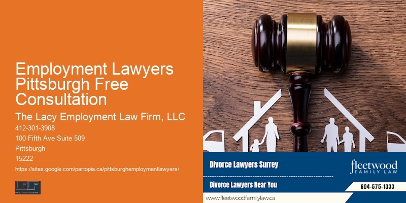 Employment Lawyers Pittsburgh Free Consultation
