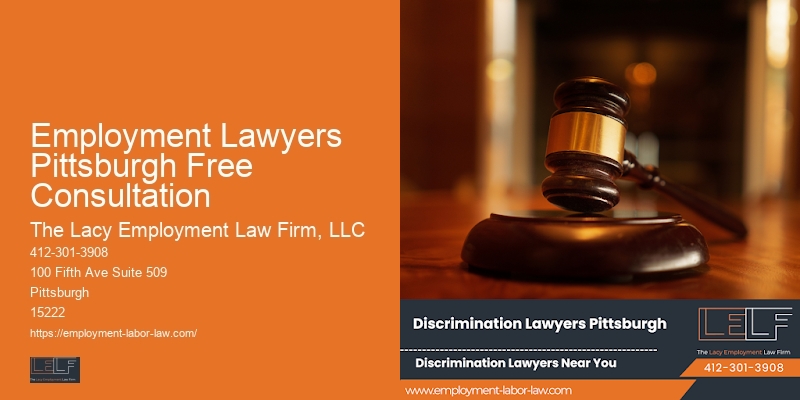 Employment Lawyers Pittsburgh Free Consultation Civil Rights Attorney