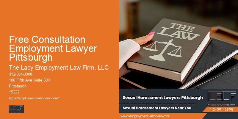 Free Consultation Employment Lawyer Pittsburgh Employment Law Representation