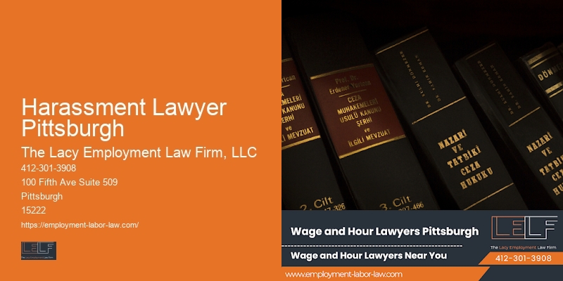 Wage and Hour Disputes Harassment Lawyer Pittsburgh