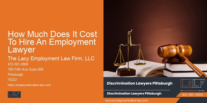 How Much Does It Cost To Hire An Employment Lawyer Employment Law Specialists