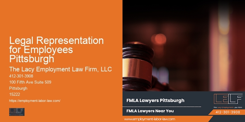 Best Rated Employment Attorney Legal Representation for Employees Pittsburgh