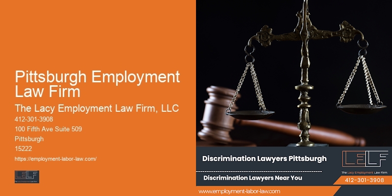 Pittsburgh Employment Law Firm Employment Litigation Attorney