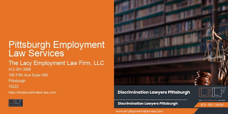 Top Employment Attorney Pittsburgh Employment Law Services