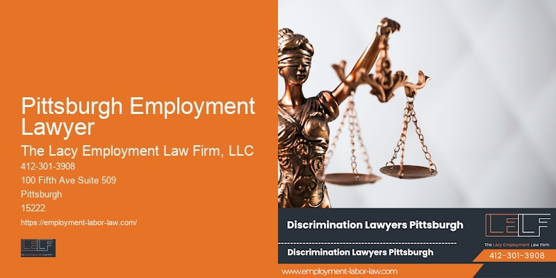 Pittsburgh Employment Lawyer Workplace Rights Consultation
