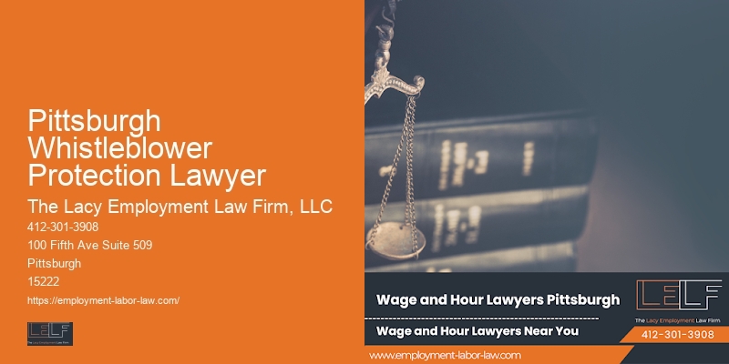 Employee Mediation Services Pittsburgh Whistleblower Protection Lawyer