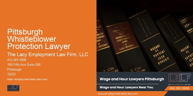 Workplace Rights Advocate Pittsburgh Whistleblower Protection Lawyer