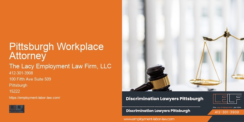 Employment Law Services Pittsburgh Workplace Attorney