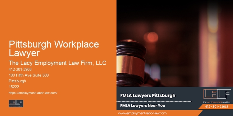 Pittsburgh Workplace Lawyer Employment Rights Organizations