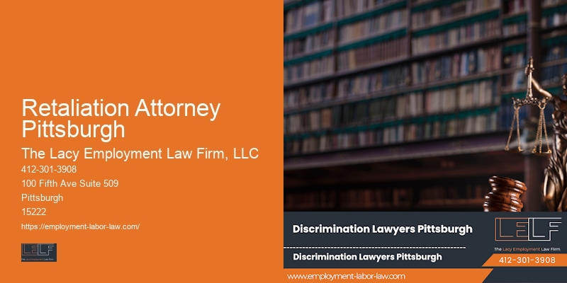 Plaintiff Employment Attorney Retaliation Attorney Pittsburgh