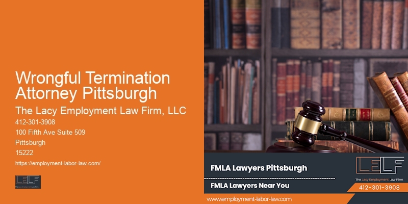 Non-Compete Agreements Wrongful Termination Attorney Pittsburgh