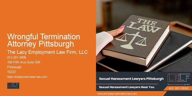 Wrongful Termination Attorney Pittsburgh Employment Law Articles
