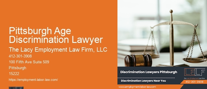 Pittsburgh Age Discrimination Lawyer