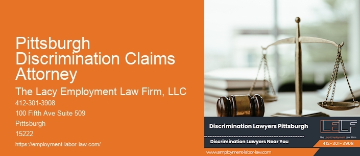 Pittsburgh Discrimination Claims Attorney