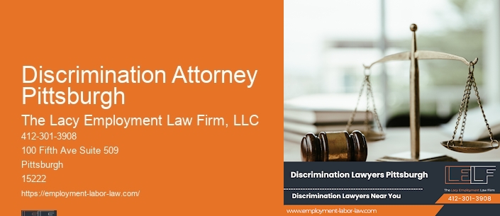 Discrimination Attorney Pittsburgh