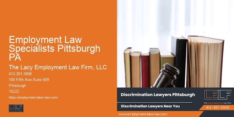 Employment Law Specialists Pittsburgh PA