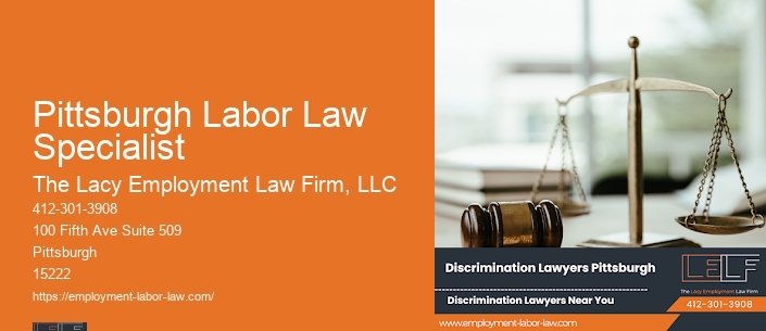 Pittsburgh Labor Law Specialist