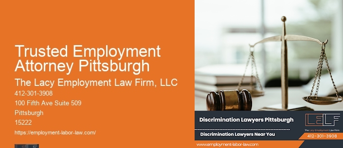 Trusted Employment Attorney Pittsburgh