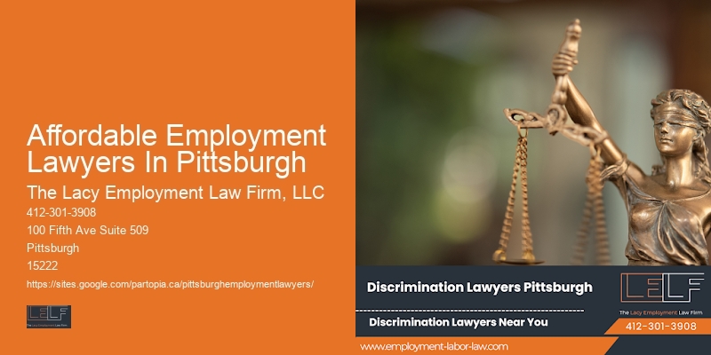 Affordable Employment Lawyers In Pittsburgh