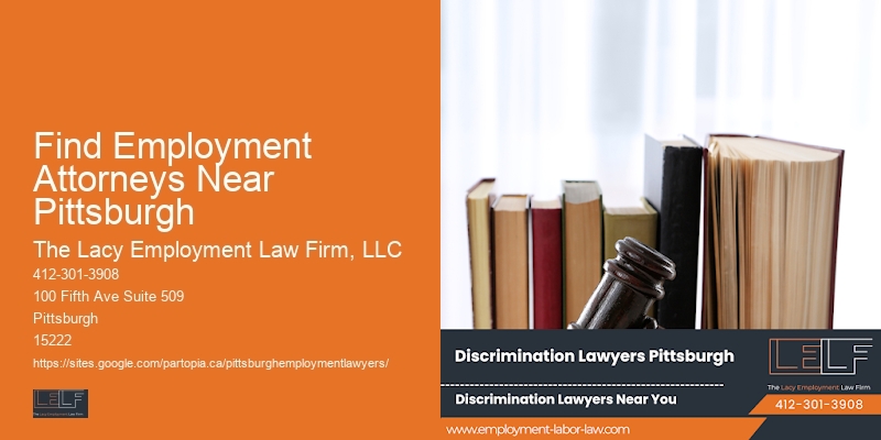 Find Employment Attorneys Near Pittsburgh